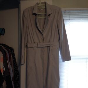 Newport News Womens size 12 trench coat pant suit